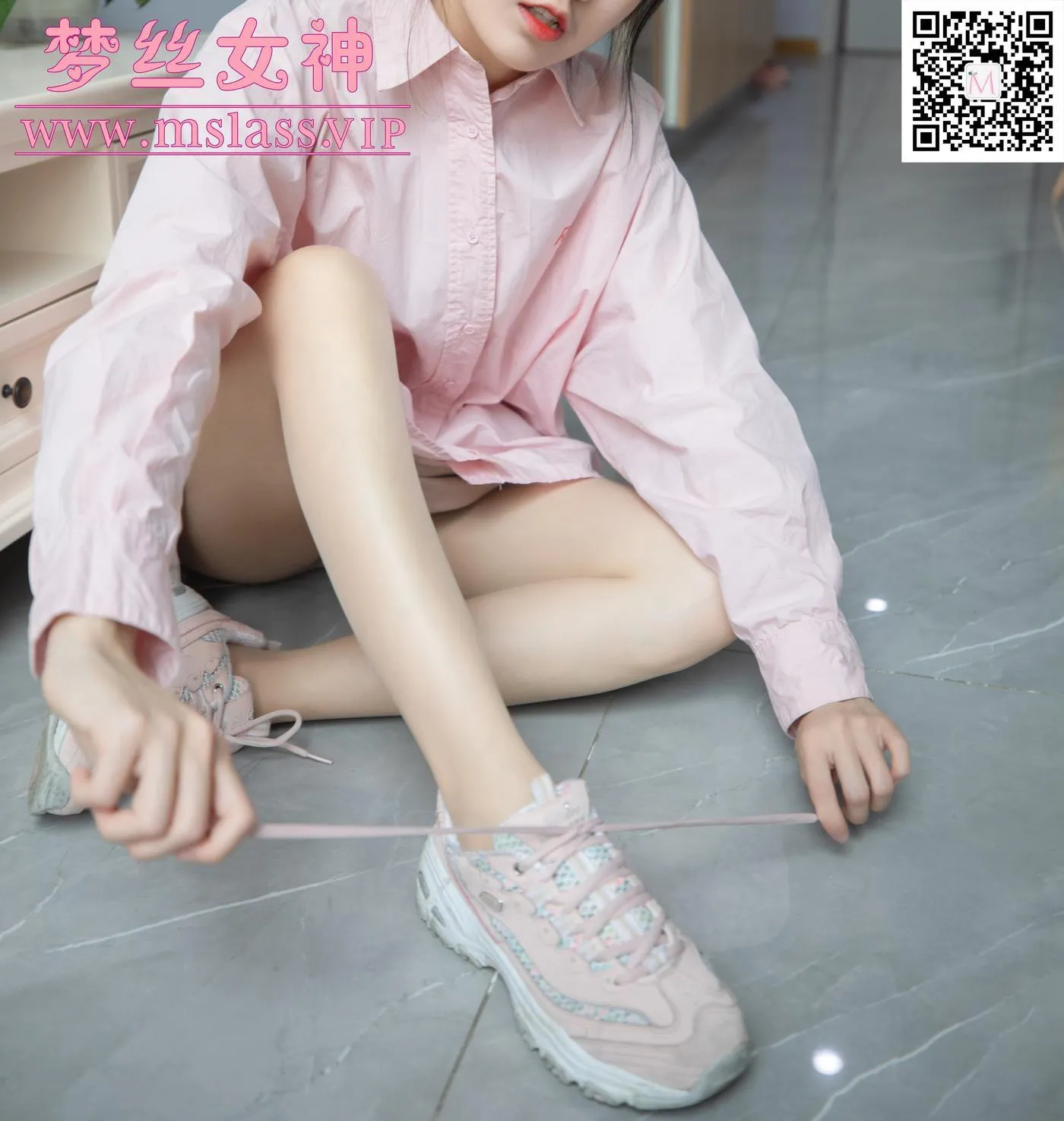 [MSLASS梦丝女神] 2020.10.22 NO.130 莹仙女 粉粉的 [66P]插图4